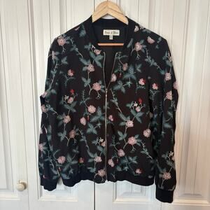 Emma & Olivia‎ Black Embroidered Jacket Size XL
